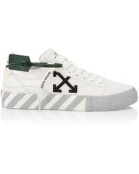 Off-White c/o Virgil Abloh Vulcanized Low-top Sneakers - White