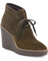 aquatalia valeriee wedge bootie