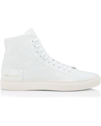 common projects black high tops