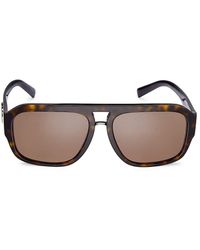 Dolce & Gabbana Layered Aviator Sunglasses for Men | Lyst