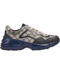 Louis Vuitton Damier Fastlane Sneakers - Blue Sneakers, Shoes - LOU691699