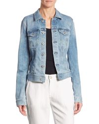 ag white jean jacket