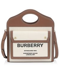burberry tote canvas