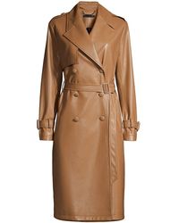 Leather Coats for Women - Up to 70% off at Lyst.com