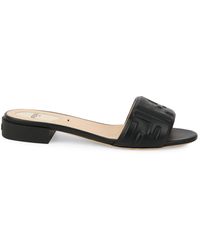 fendi buckle mule