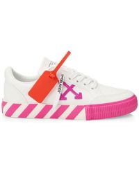 off white pink sneakers