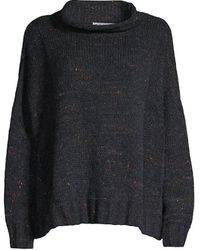 ROSSO35 - Alpaca-virgin Wool Blend Oversized Sweater - Lyst