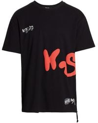 Ksubi X Hidji Sidewalk Biggie Graphic-print T-shirt - Black