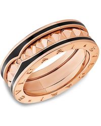 Bvlgari B Zero1 Rings Lyst Bvlgari B Zero1 Rings Lyst