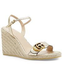 gucci wedge flip flops