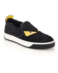 fendi monster slides