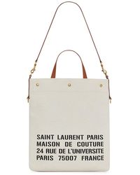 Shop Saint Laurent LE MONOGRAMME CAMERA BAG IN CANVAS AND SMOOTH LEATHER  (_____, ____) by candylovecath01