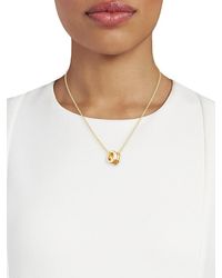 Bvlgari B Zero1 18kt Yellow Gold Pendant Lyst Bvlgari B Zero1 18kt Yellow Gold Pendant Lyst