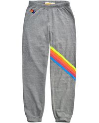 neon aviator nation sweatpants