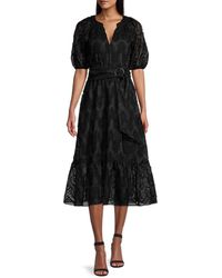 Shoshanna wades puff sleeve dress Clearance