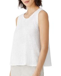 eileen fisher sleeveless tops