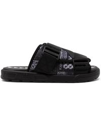 Kappa Authentic Nuuk 1 Nylon Slide Sandals - Black