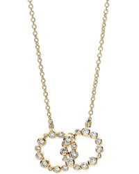 Syna Cosmic 18k & Diamond Pendant Necklace - Metallic