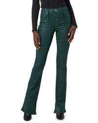 Womens Clothing Jeans Bootcut jeans Holzweiler Synthetic Dahlia Knit Flared Trouser in Green 