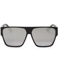 dior 62mm flat top square sunglasses