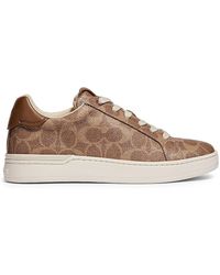 coach suede sneakers