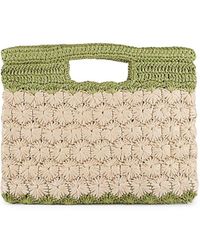 carrie forbes raffia tote