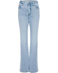 GOOD AMERICAN Baumwolle BOOTCUT CLASSIC in Blau Damen Bekleidung Jeans Bootcut Jeans 