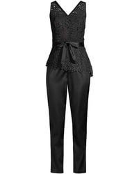 donna karan black jumpsuit