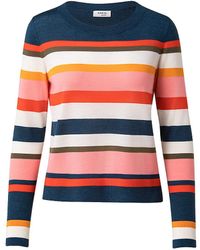 Akris Punto Striped Wool Pullover in 