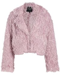 Le Superbe St. Vincent Fuzzy Jacket - Pink