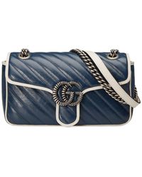 gg marmont small matelassé shoulder bag