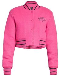 Pink Bomber Jackets for Women - Up to 75% off | Lyst