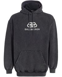 balenciaga anthracite hoodie