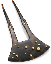 Valet Studio Kelly Tortoiseshell Hair Clips In Brown Lyst