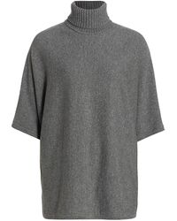 Michael Kors Nikki Turtleneck Sweater - Gray