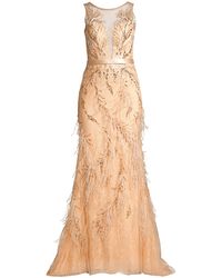 basix feather gown