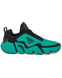 prada techno stretch fabric sneakers