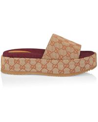 Gucci Flat sandals for Women - Up to 34% off at Lyst.com