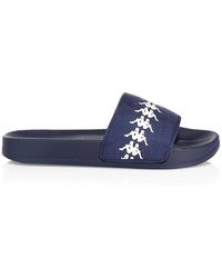 kappa slippers black