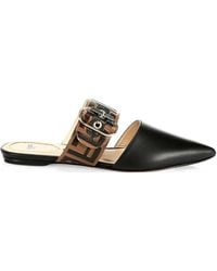 women's fendi flat sandals