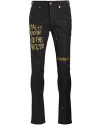 Ksubi Van Winkle Mid-rise Slim Jeans - Black