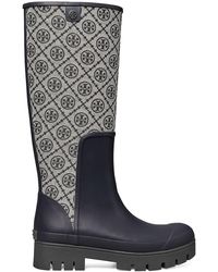 tory burch classic rain boots