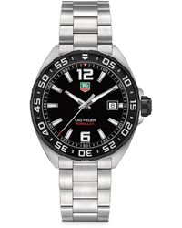 Tag Heuer Formula 1 41mm Stainless Steel Quartz Bracelet Watch - Black