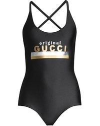 gucci leopard swimsuit