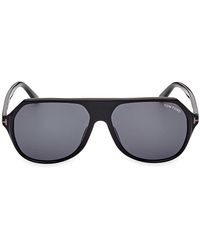 Tom Ford Cyrus 62mm Aviator Sunglasses 