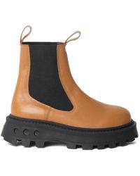 tory burch lug sole chelsea boot