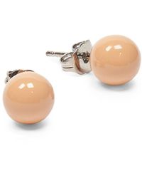 Dries Van Noten Stud Earrings in Peach Orange for Men Mens Jewellery Earrings and ear cuffs 