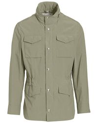 Brunello Cucinelli Safari Nylon Shirt Jacket - Green