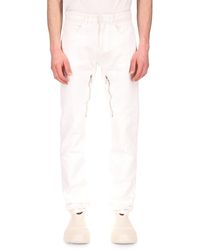 Givenchy Embossed Logo Pants - White