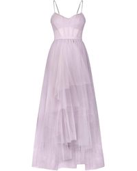 bcbgmaxazria tulle corset essential gown